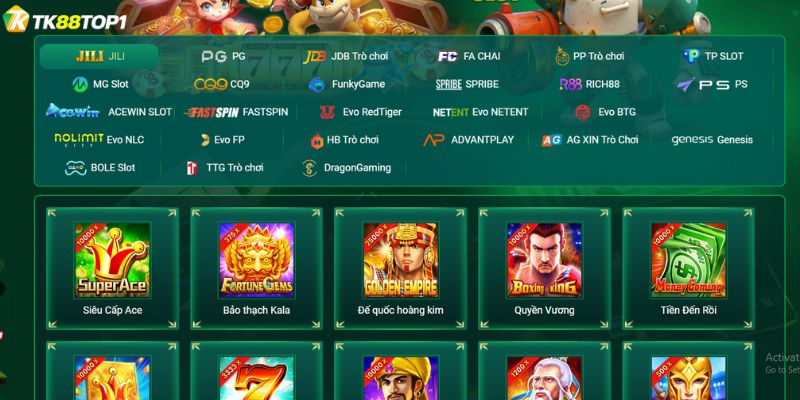 Tổng hợp tựa game ăn khách nhất tại JILI nổ hũ